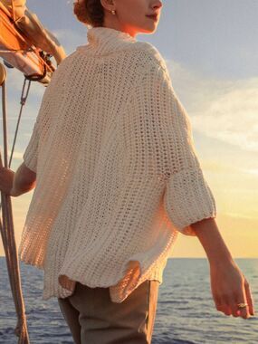 Brochu walker The Fida Handknit Shrug XS $398